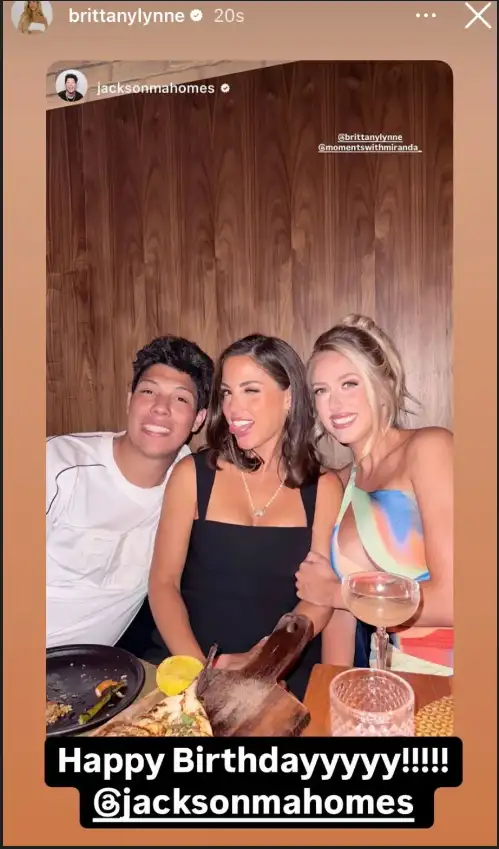 Why has Brittany Mahomes stopped posing warmly with Patrick Mahomes' younger brother Jackson Mahomes