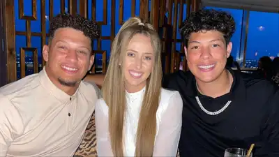 Why has Brittany Mahomes stopped posing warmly with Patrick Mahomes' younger brother Jackson Mahomes