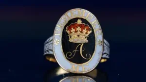 A shopper paid just £15 for an old ring in a Leicester charity shop, then experts traced it