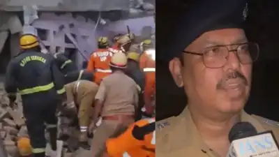 Two men were rescued with minor injuries and taken to hospital, while search operations