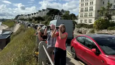 Hundreds of homes in Falmouth, Cornwall, were evacuated in September after a suspected