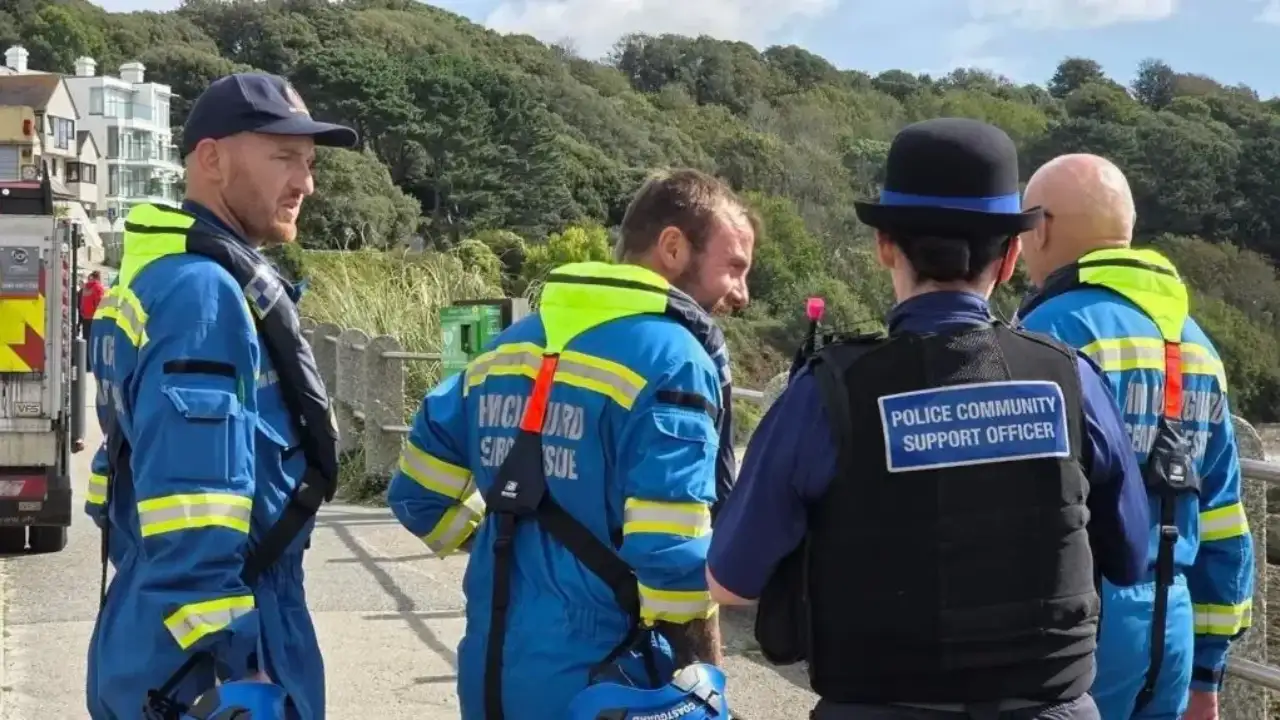 Hundreds of homes in Falmouth, Cornwall, were evacuated in September after a suspected