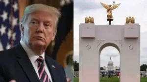 US President Donald Trump's proposed 250-foot triumphal arch in Washington could see