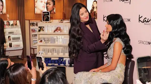 Katrina Kaif is turning troll talk into background noise with her plum satin power-dressing era