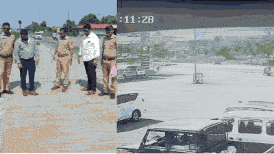 As he took a right turn at Adghar village phata, the speeding SUV coming from behind rammed
