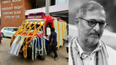 Mortal remains leave Goa for Pune, state funeral announced — Nana Patekar's last journey