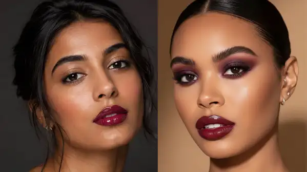 One should use products like shiny eyeshadows, radiant skin, bangles, chaniya choli