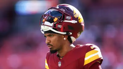 Later, though Jayden Daniels attempted to return in Week 14 wearing a supportive brace he ended