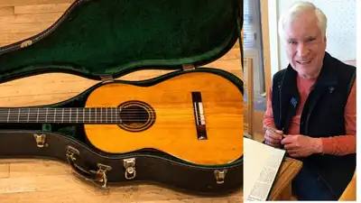 Sheldon Urlik, a collector of classical and flamenco guitars, has donated 51 instruments