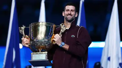 Novak Djokovic secures record seventh China Open, moves one ATP title behind Roger Federer