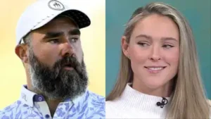 “He looked major”: Kylie Kelce reveals Jason Kelce’s Tinder swipe story to Michelle Obama