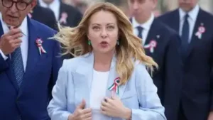 Italian Prime Minister Giorgia Meloni
