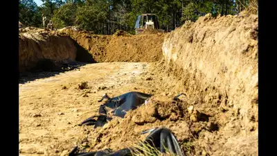US Army practices digging mass graves, which have not been needed since the Korean War