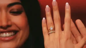 Anyone who thinks an engagement ring has to be a single, brilliant solitaire clearly hasn’t