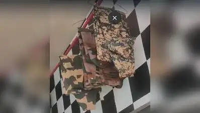 Police arrested a man posing as a Lieutenant Colonel of the Indian Army after intercepting