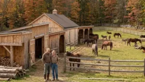 Using timber cut from their land, Bobby built barns to house: The wider industry impact