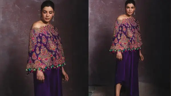 Samantha Ruth Prabhu’s resham and zardozi cape is a classic example of how Indian craftsmanship