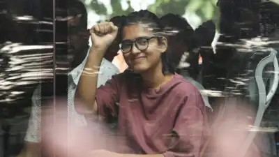 Bora broke into a run towards Connaught Place, and protesters streamed after her, past