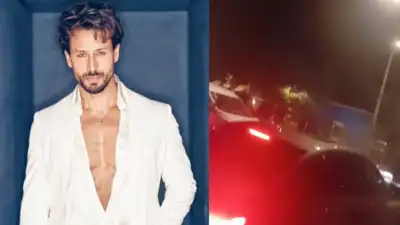 Unidentified persons fired at actor Tiger Shroff’s car in Mumbai’s Juhu area on Sunday evening