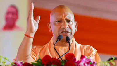Chief minister Yogi Adityanath said now this carpet city's new identity is Sant Ravidas Nagar