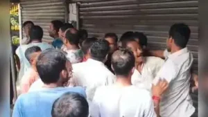 The clash over setting up of a CPM book stall in Bongaon