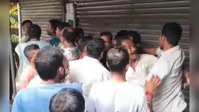 The clash over setting up of a CPM book stall in Bongaon