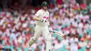 Smith, who has captained Australia in the past, is now 55 runs away from becoming the third