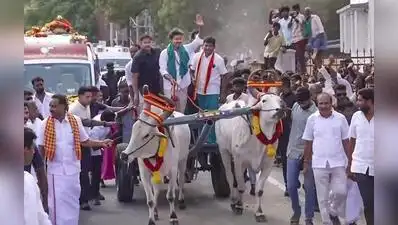 Chief minister C Joseph Vijay concluded the bypoll campaign on Sunday with a roadshow across