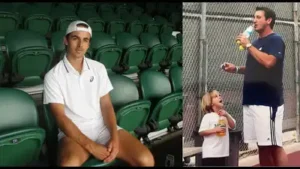 In 2025, Zachary Svajda cut short his Asian tennis trip after learning his father's cancer had