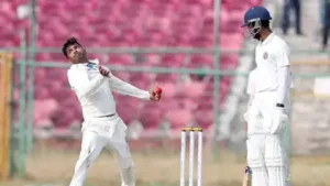 Left-arm spinner Ajay Kookna’s timely twin strikes broke two crucial partnerships to derail