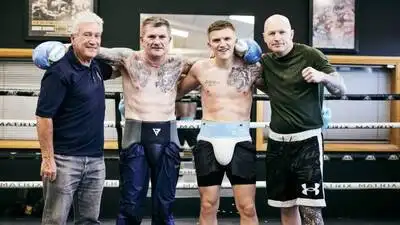 Ricky Hatton's parents, Ray and Carol Hatton, along with son Campbell, seek answers over