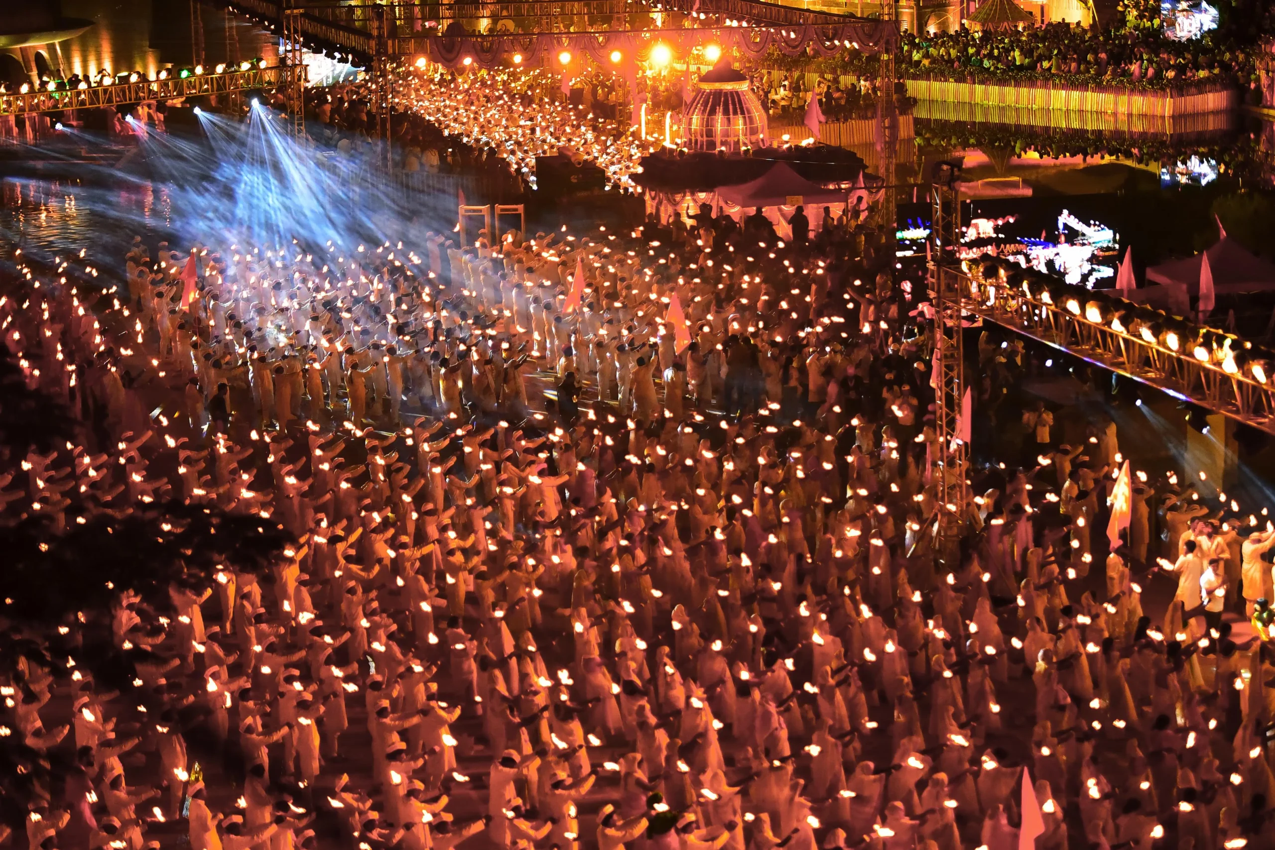 Stressing the need for sustainable celebrations, President said faith must be accompanied