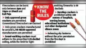 “Diwali and Kali Puja are still more than a week away, but firecrackers are already being burst